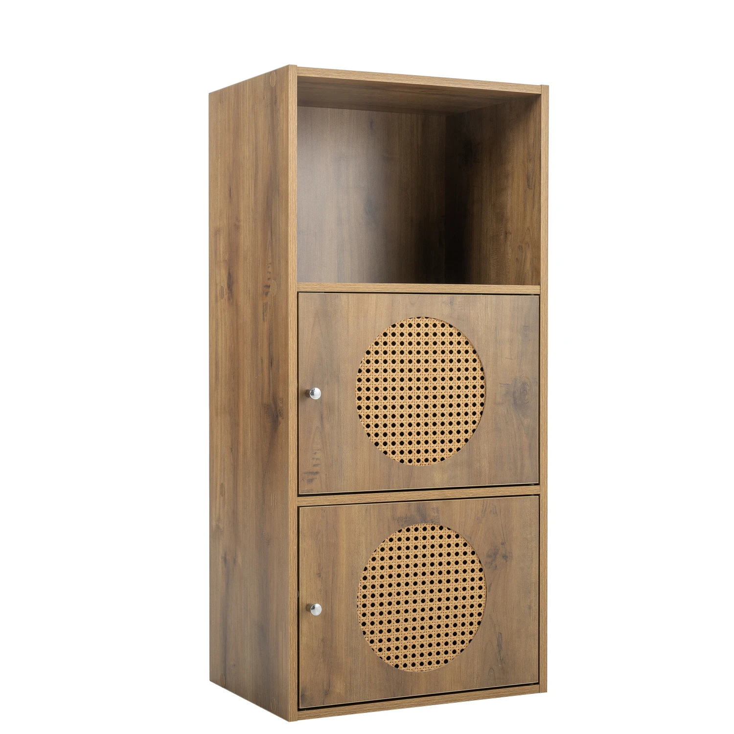 Bathroom storage cabinet,small storage cabinet,ratten locker, 2 door cabinet,living room, bedroom, home office floor cabinet, ru