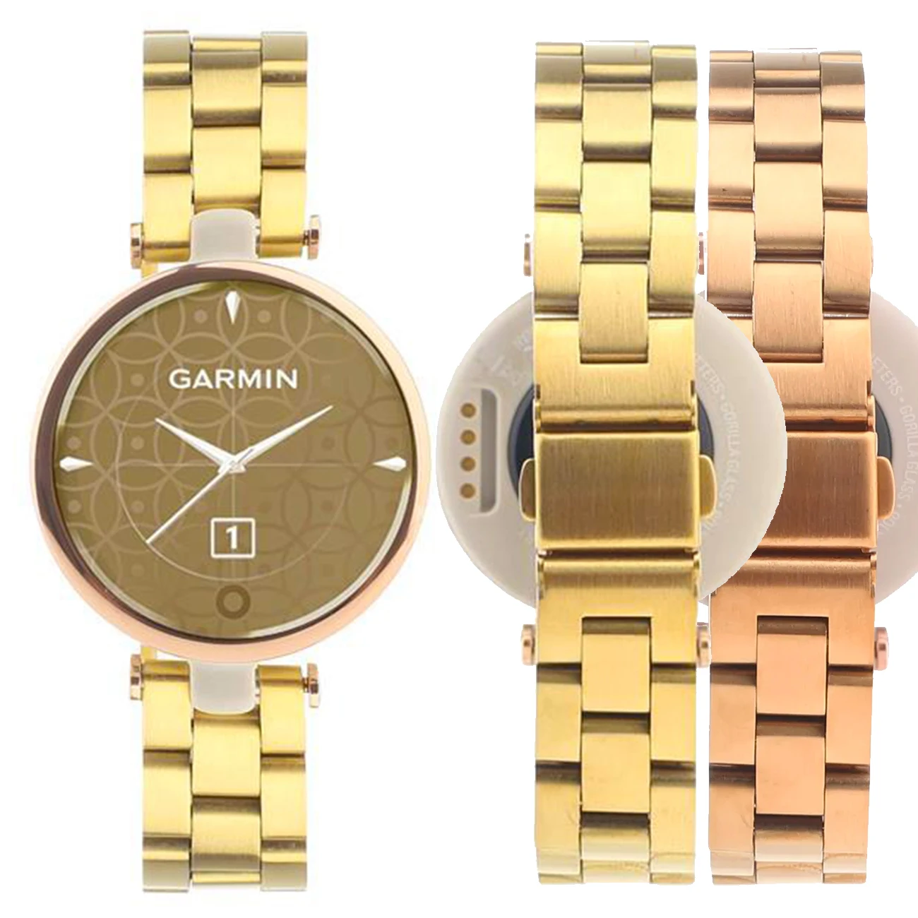 Correa de Metal de acero inoxidable para reloj Garmin Lily, repuesto de pulsera de reloj inteligente deportivo, 4 colores