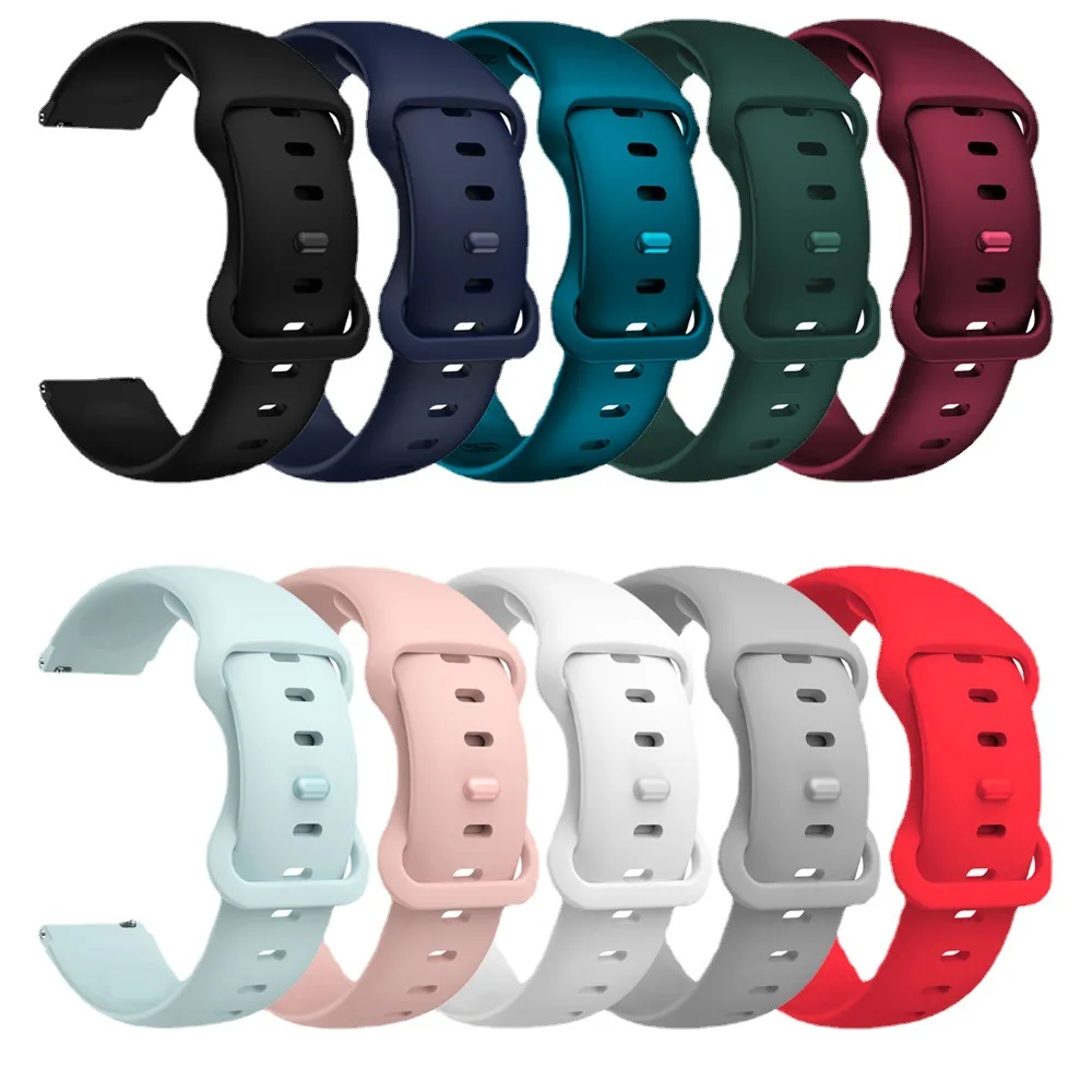 Bransoletka do zegarka dla ID205L z paskiem, z nadrukami pasek silikonowy wymiana opaski na nadgarstek dla ID205 pasek ID205G ID205U ID205S Haylou Solar LS01