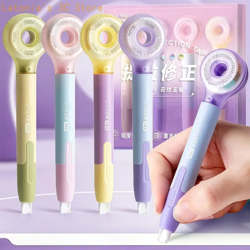 4Pcs  Correction Tape Total 36m for School and Offices Supplies 6mX5mm Correction Tape Roller for Notebook X3UB
