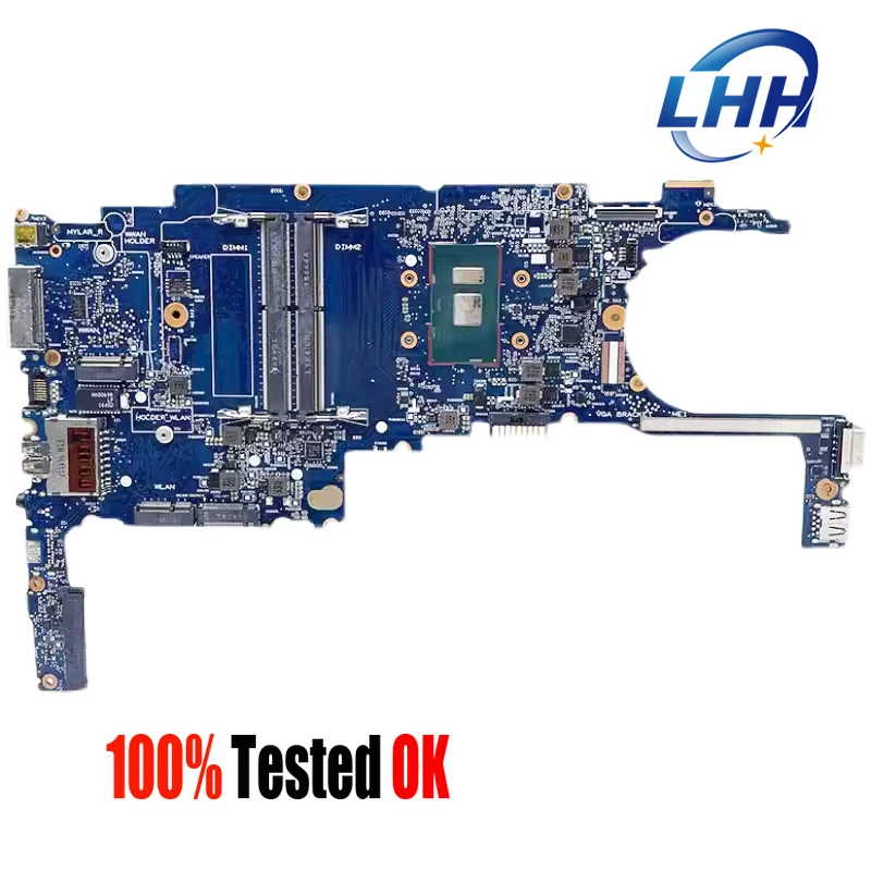 6050A2892301-MB-A01 Mainboard for HP EliteBook 820 G3 Laptop Motherboard DDR4 with I5-6300U I7-6500U CPU UMA