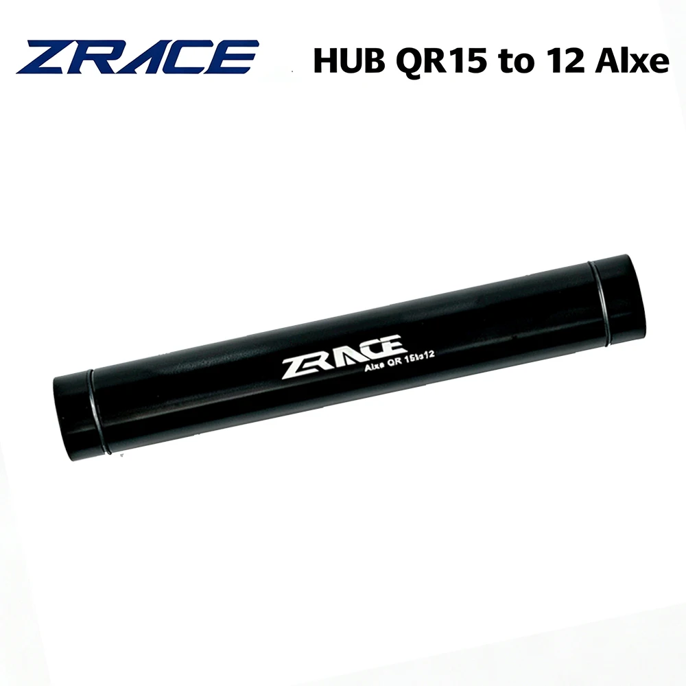 ZRACE Front HUB 15x100 to محول محول 12 × 100، QR15 إلى QR12، محور 15 مم إلى محور 12 مم، لدراجة الطريق بفرامل قرصية