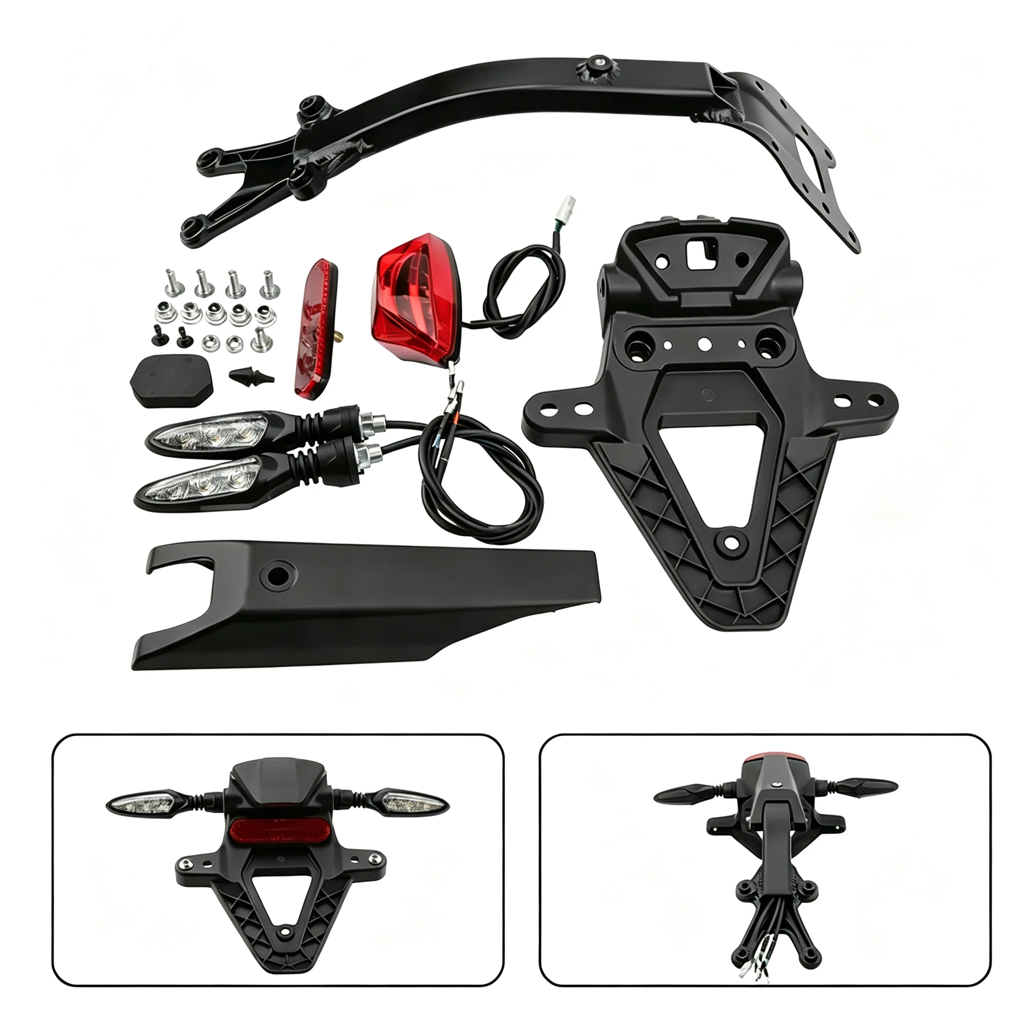 Ultra Bee Tail Light Kit Brake Lights Turn Signal Warning Lights  Rear Assembly