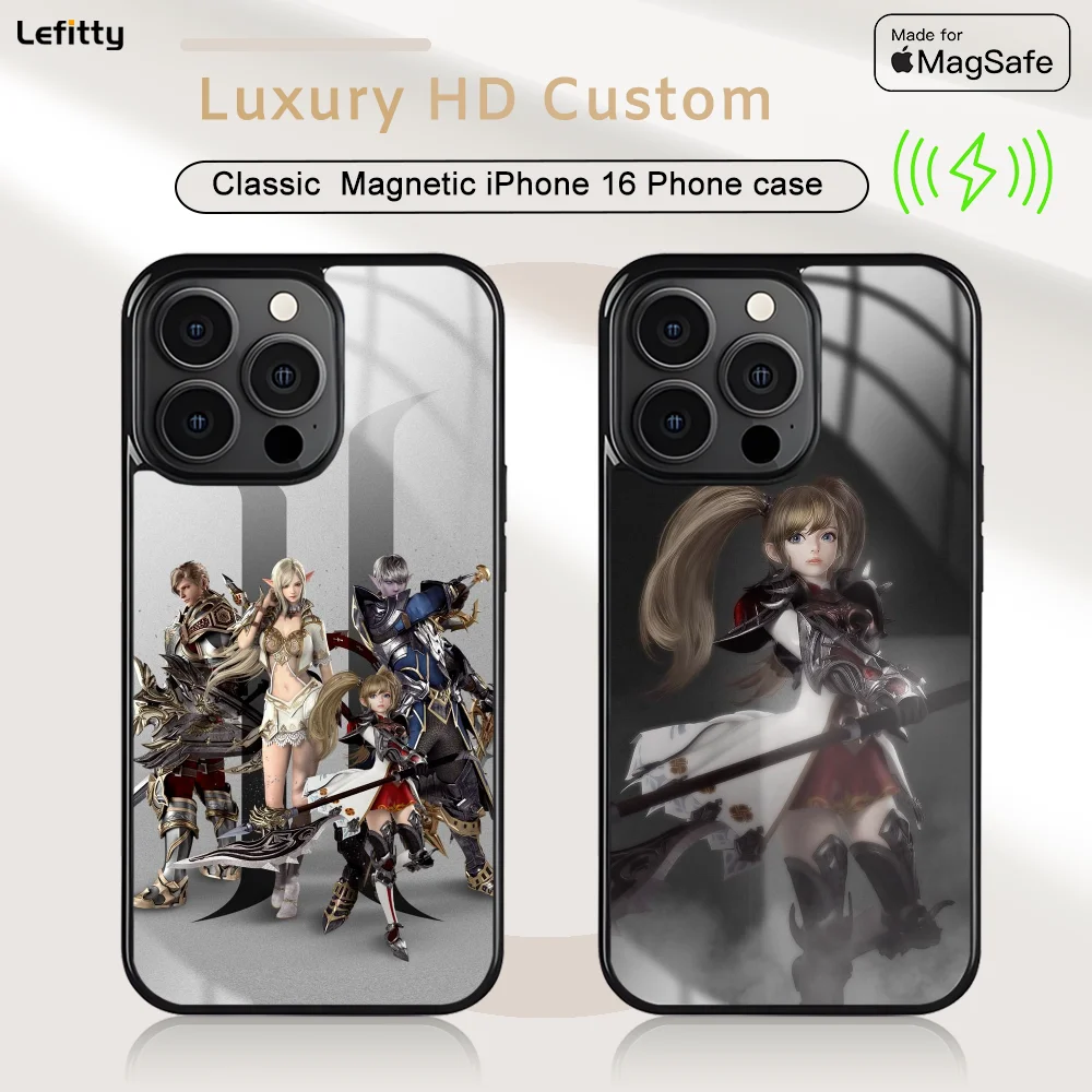 

L-LINEAGE 2 Phone Case For iPhone 16 15 14 13 12 11 Pro Max Plus Mini Magnetic Magsafe Wireless Charging Cover