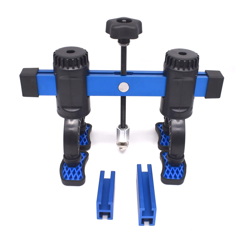 Auto Paintless Dent Repair Bridge Lifter Tool Kit PDR Dent Puller For Car Body Hail Damage Repair With 2 Adapters