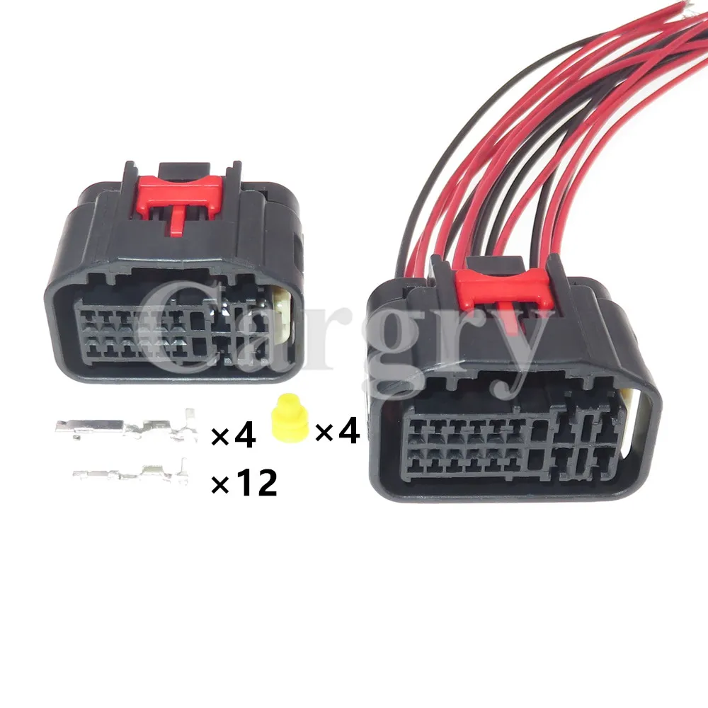 

1 комплект, 16P 7283-8682-30 7283-9414-30, автомобильный водонепроницаемый разъем, коробка передач, компьютерная плата, разъем переменного тока в сборе для Mazda Ford