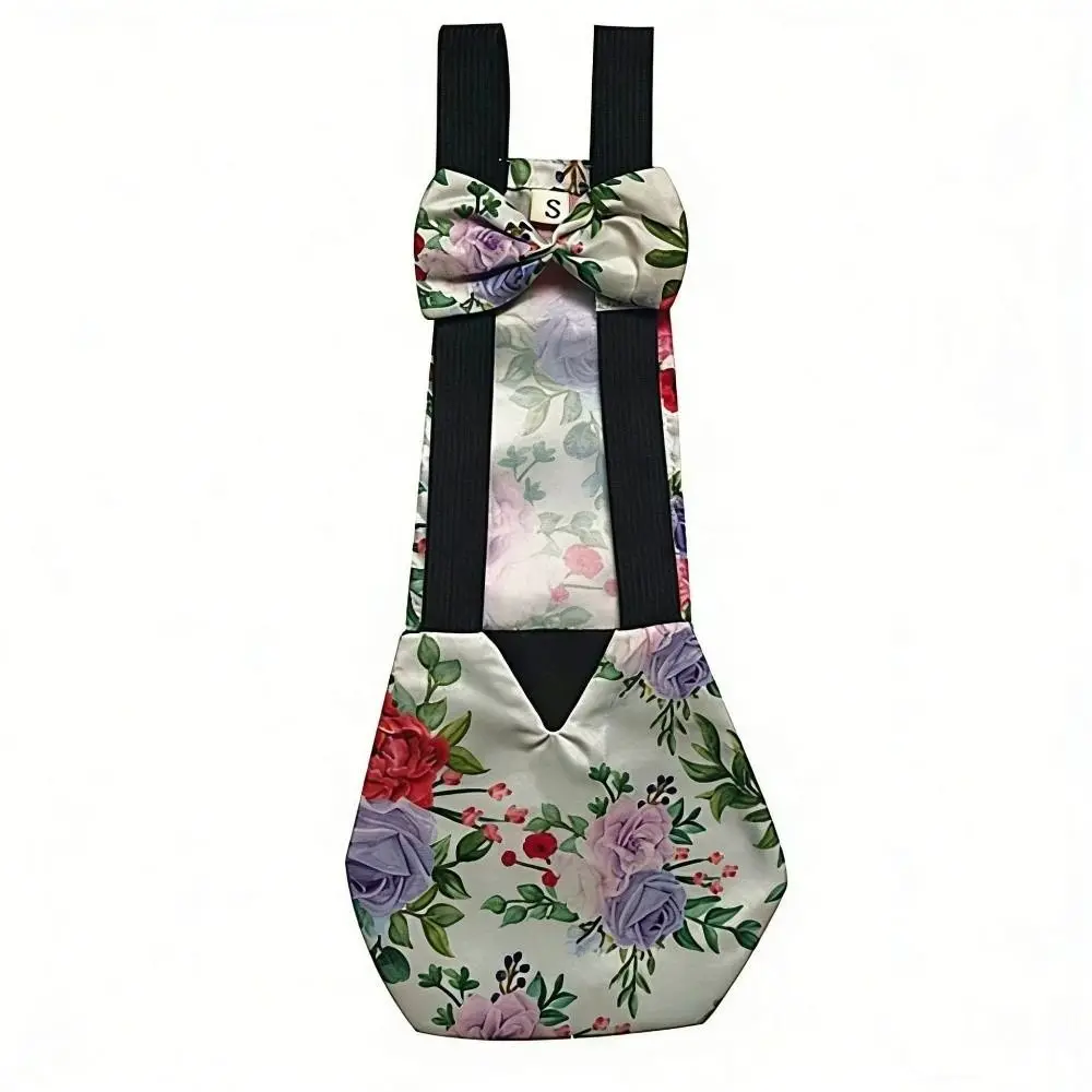 Cute Printed Reusable Pet Duck Diapers Elastic Band Adjustable Poultry Nappy Breathable Washable Poultry Care Supplies