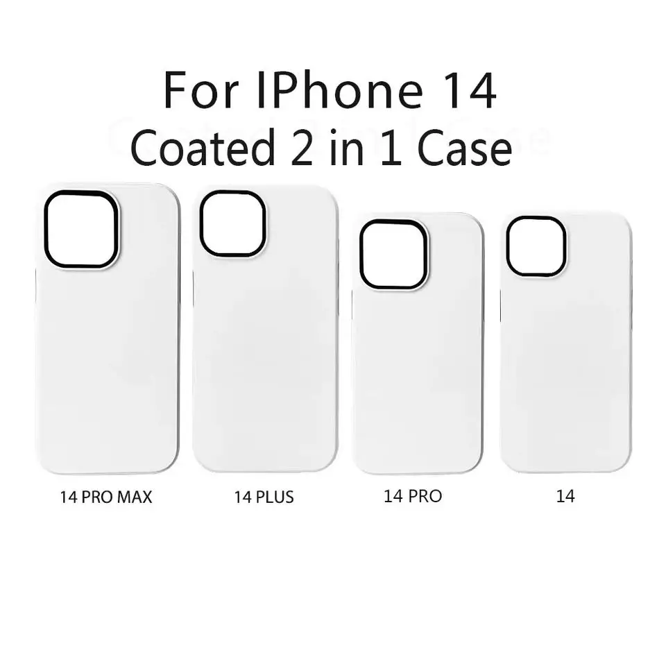 TUOLI Doule Case 2 in 1 TL-X9 Blank Phone for iPhone 16 15 14 13 12 Sublimation Heat Transfer Cellphone Personalized DIY Covers