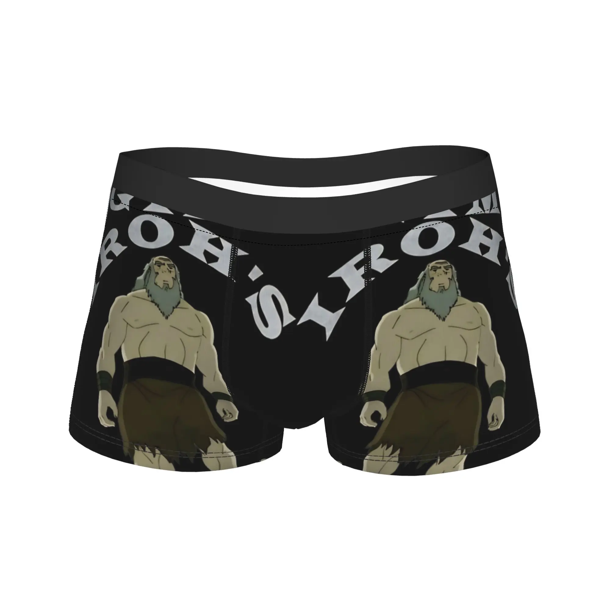 Iroh Gym Vintage Workout Avatars The Last Airbender Uncle Iroh Muscle Underwear Panties Design Boxer Brief For Man Boxer Shorts