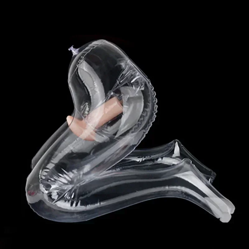 Soporte inflable para masturbador masculino, muñeca sexual de aire para mujeres, pierna, culo, almohada sexual vaginal con coño, Vagina, Juguetes sexuales para hombres