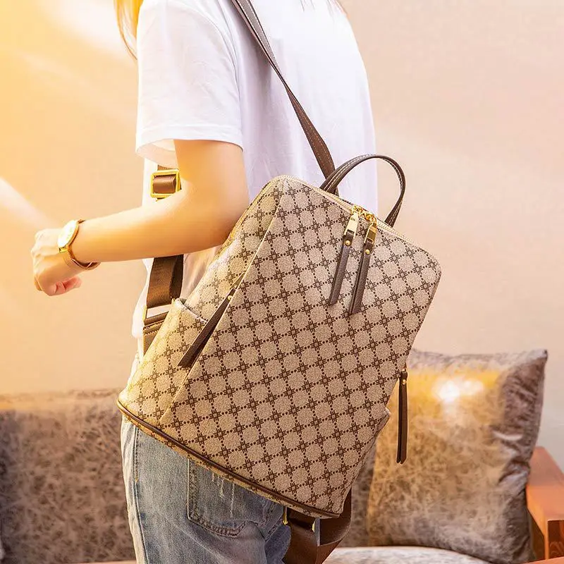 

Модные женские сумки для подгузников: классическая дизайнерская кожаная сумка через плечо, минималистичная винтажная стильная сумка-кроссбоди с логотипом-буквой