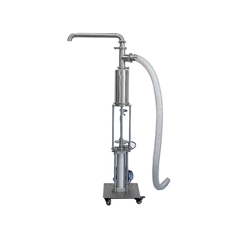 Automatic thick lotion soap paste piston transfer feed pump for filling machine