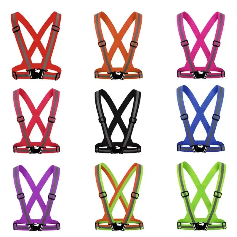 Motorcycle Safety Vest Highlight Reflective Straps Elastic Band Safety Jacket Clothing for Yamaha Lc135 Majesty 125 250 400 Yz85