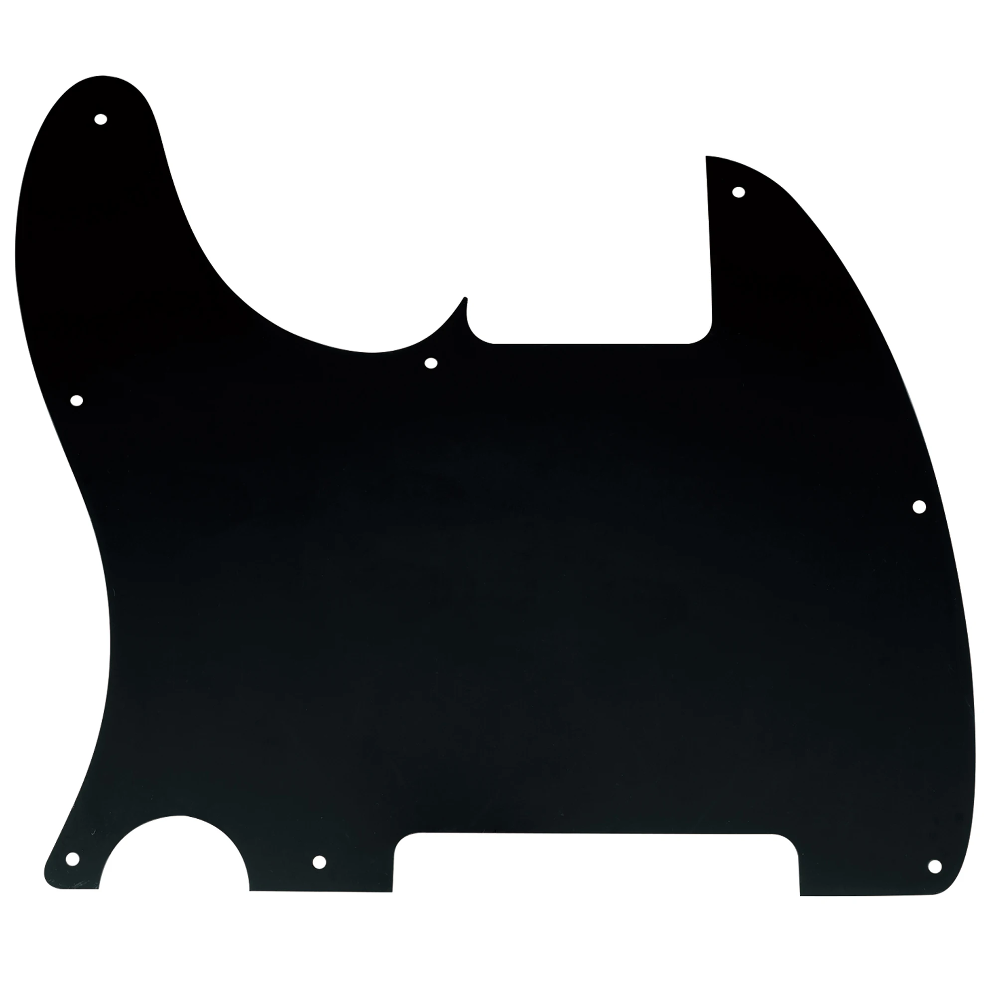 Musiclily 8 Hole Tele Pickguard Blank for Fender USA/Mexican Tele Esquire Guitar