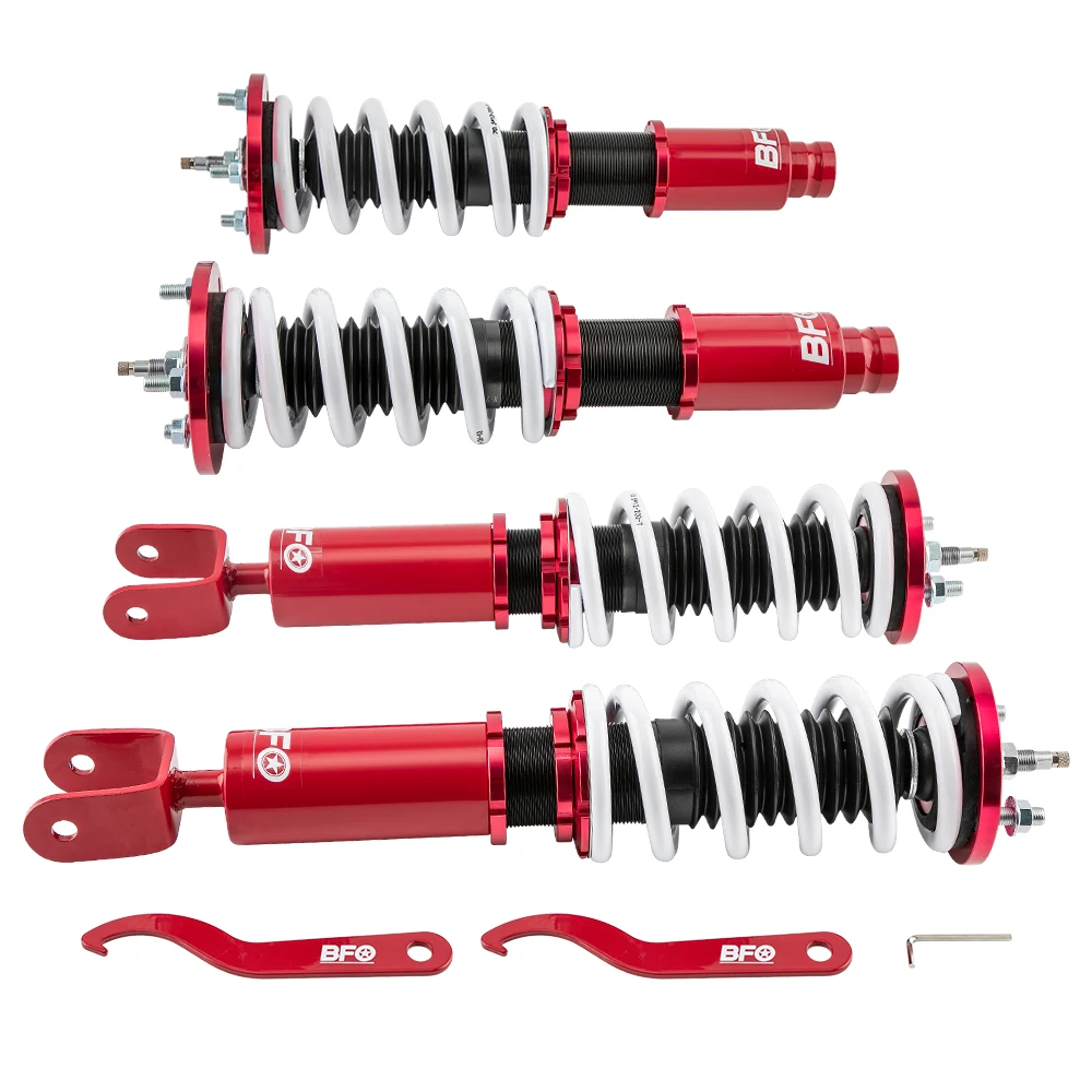 BFO Coilovers Adj. Damper Shocks Absorber For Honda Accord 2008-2012 Suspension Spring Shock