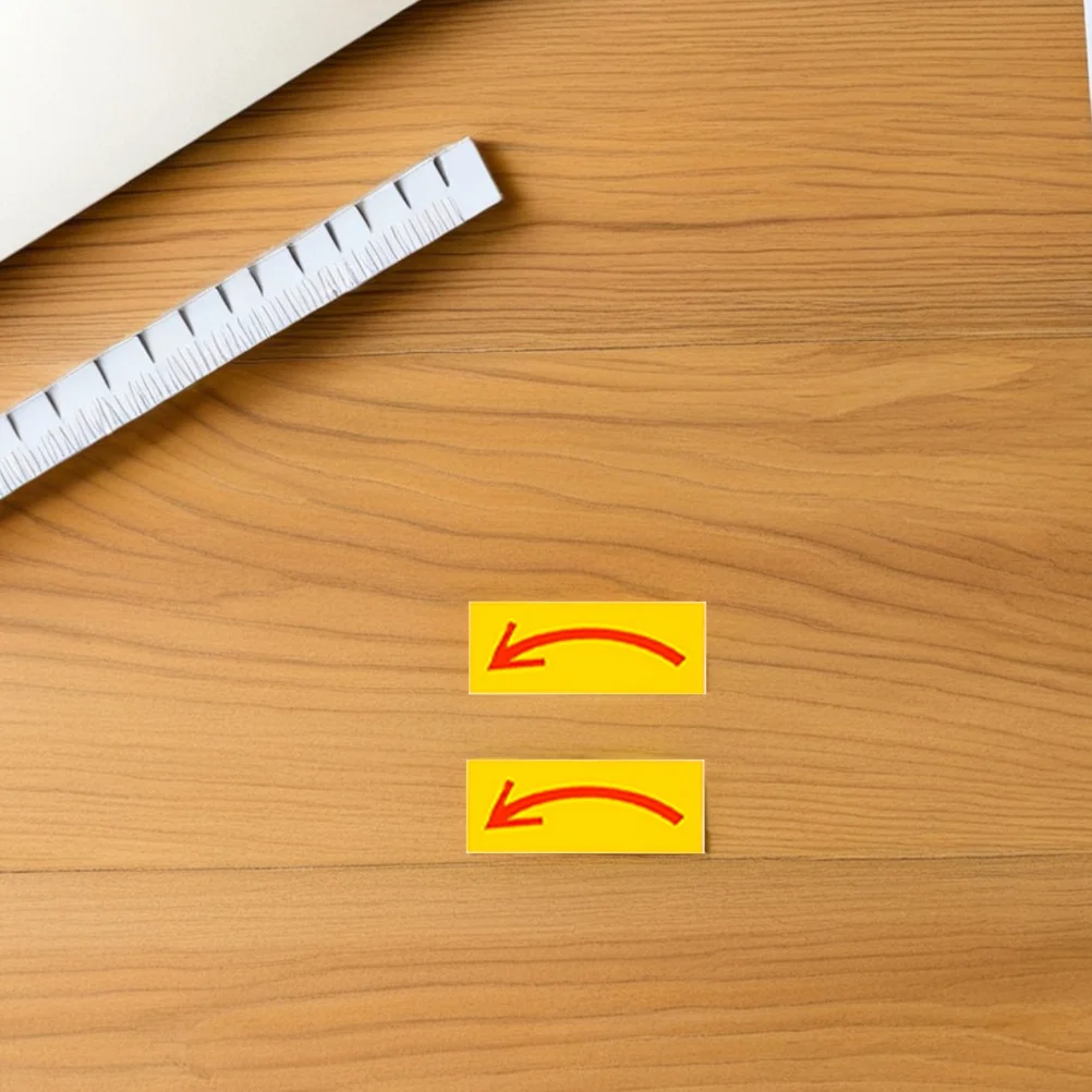 40Pcs Directional Arrow Stickers Strong Adhesive Waterproof Flow Indicator Decals for Factory Warehouse Floor Instruction