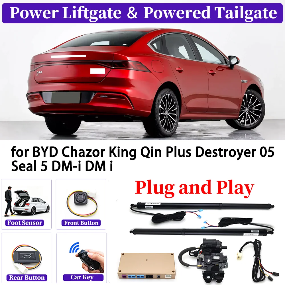 

for BYD Chazor King Qin Plus Destroyer 05 Seal 5 DM-i DM i Car Automatic Power Liftgate Kit Smart Auto Electric Tailgate System