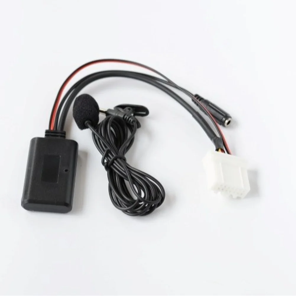 Car AUX Adapter Wireless Radio Microphone Handsfree Adapter For Mazda 3 Car Accessories