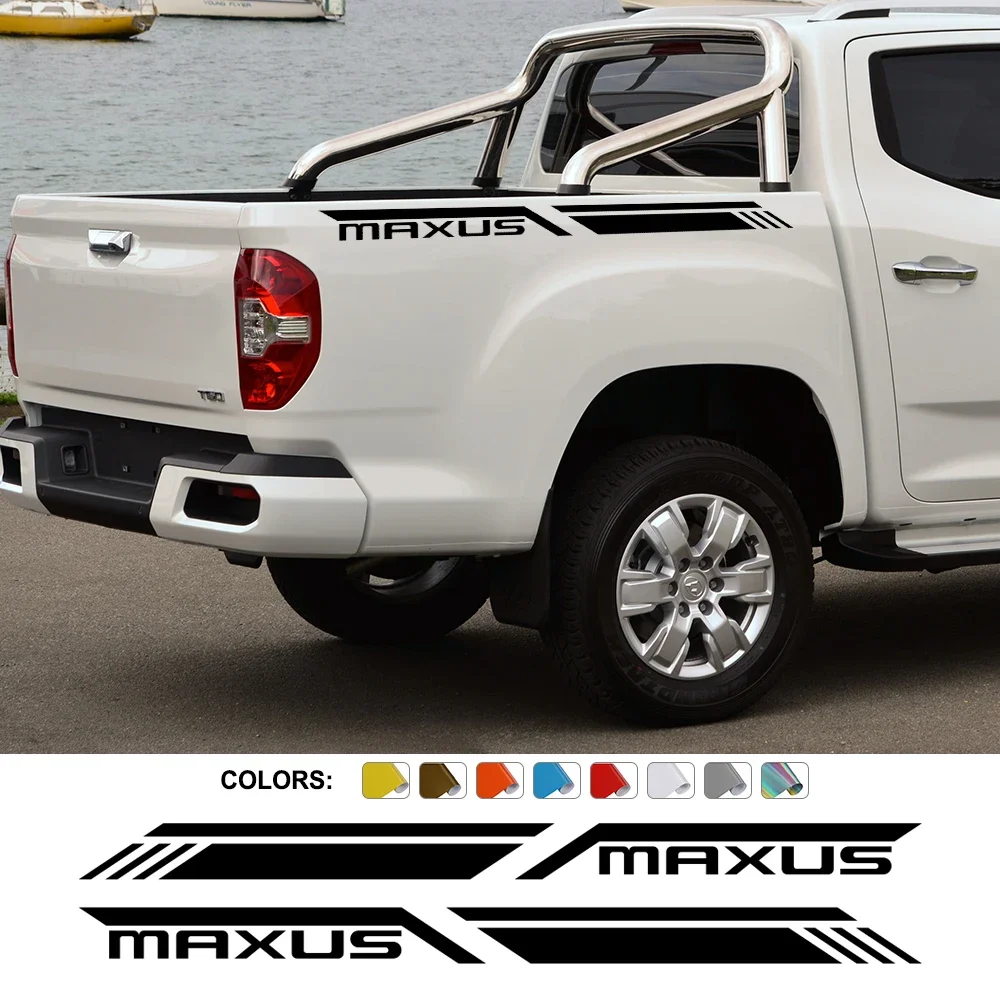 

Pickup Trunk Side Stickers For Maxus T60 T70 T90 Datong Truck Graphics Stripes Style Decals Vinyl Cover Auto Tuning Accessories