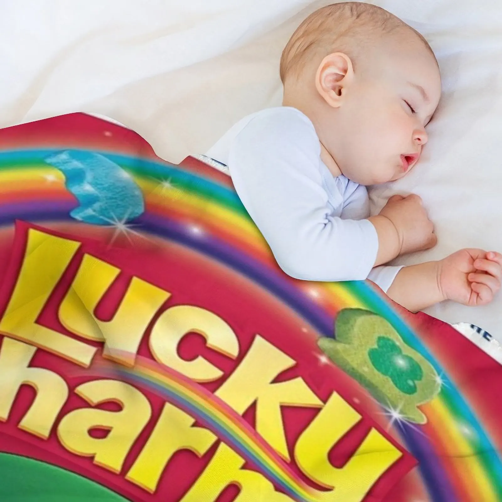Lucky Charms Throw Blanket for sofa Kid'S Thins Blankets For Sofas Furrys Cute Blankets - view 3