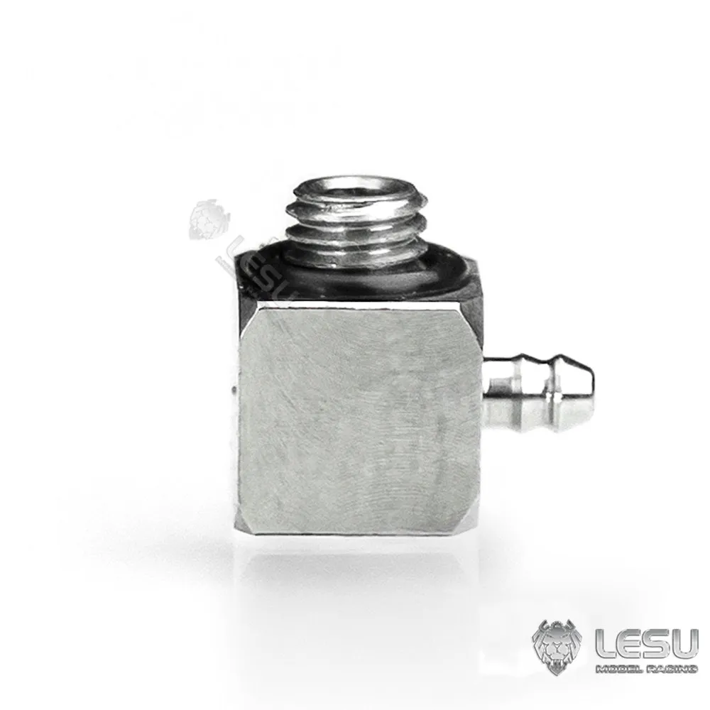 LESU Hydraulic Model Dedicated Stainless Steel Precision Curved m3 Nozzle Y-1544-B Suitable For Modified Models Rc Accessories
