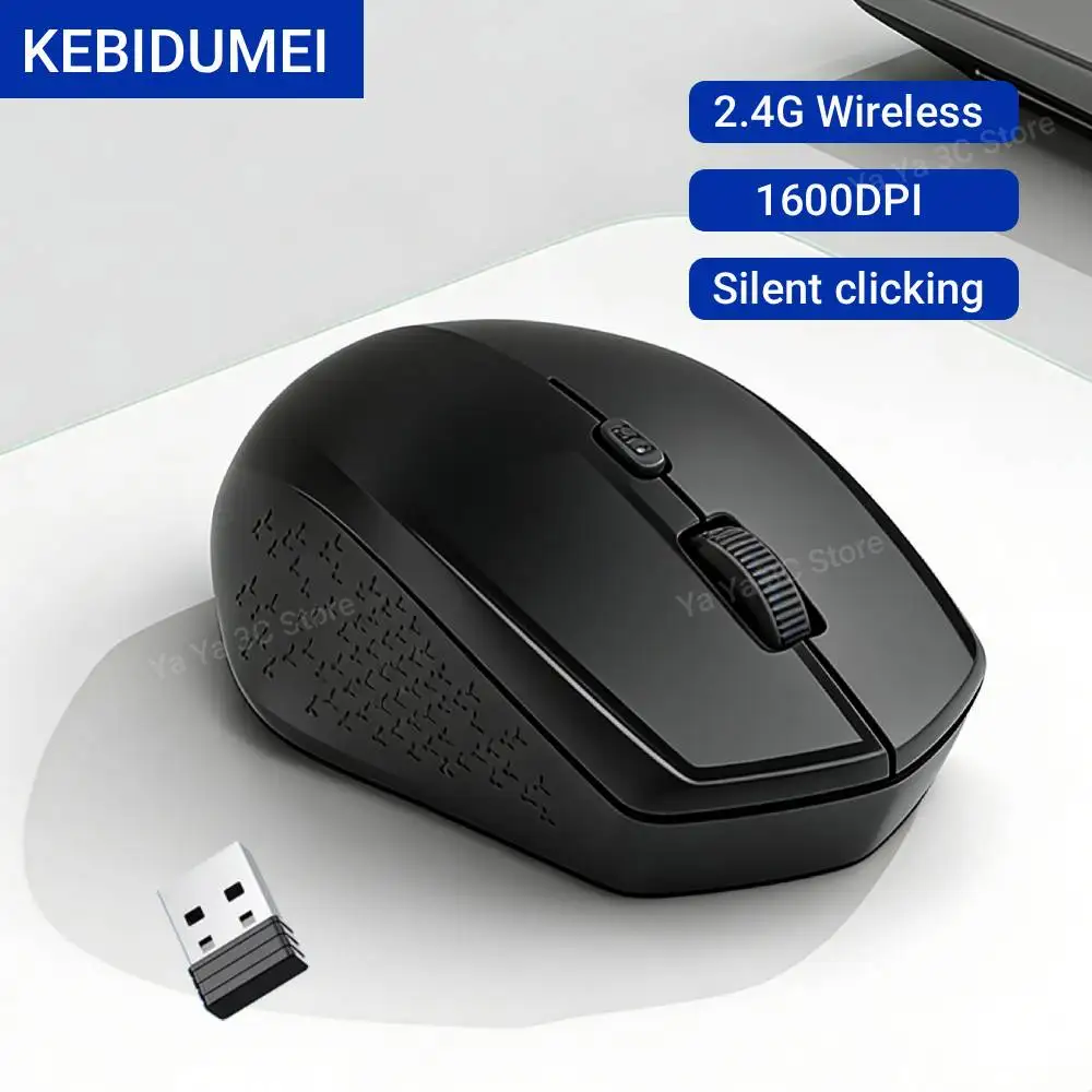 Mouse sem fio 2.4g, mouse recarregável, mouse sem fio para computador, 1600dpi, mouse ergonômico para jogos, para macbook, tablet, laptops, pc
