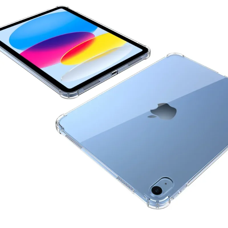 Transparent TPU Case For iPad 11 10.9inch 2022 2025 10th 11th Generation A2696 A2757 A3354 A3356 A3355 A16 11