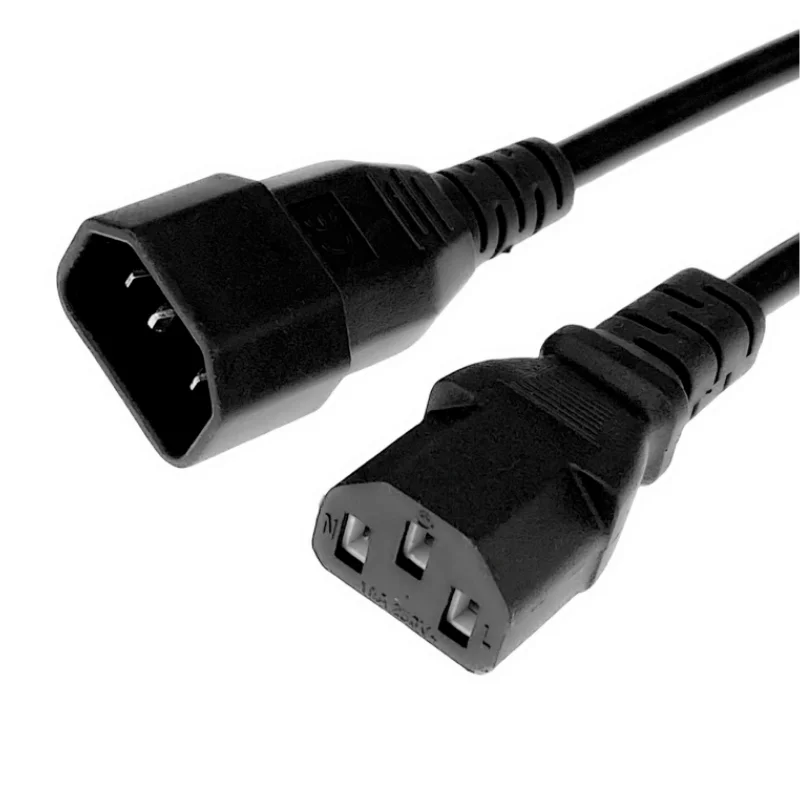 IEC C14 to C13 Cisco UPS Power Cord 0.3m 0.5M 1M  IEC C13 C14 Power Supply Cable For PC Computer Monitor PDU DMX DJ Stage Light