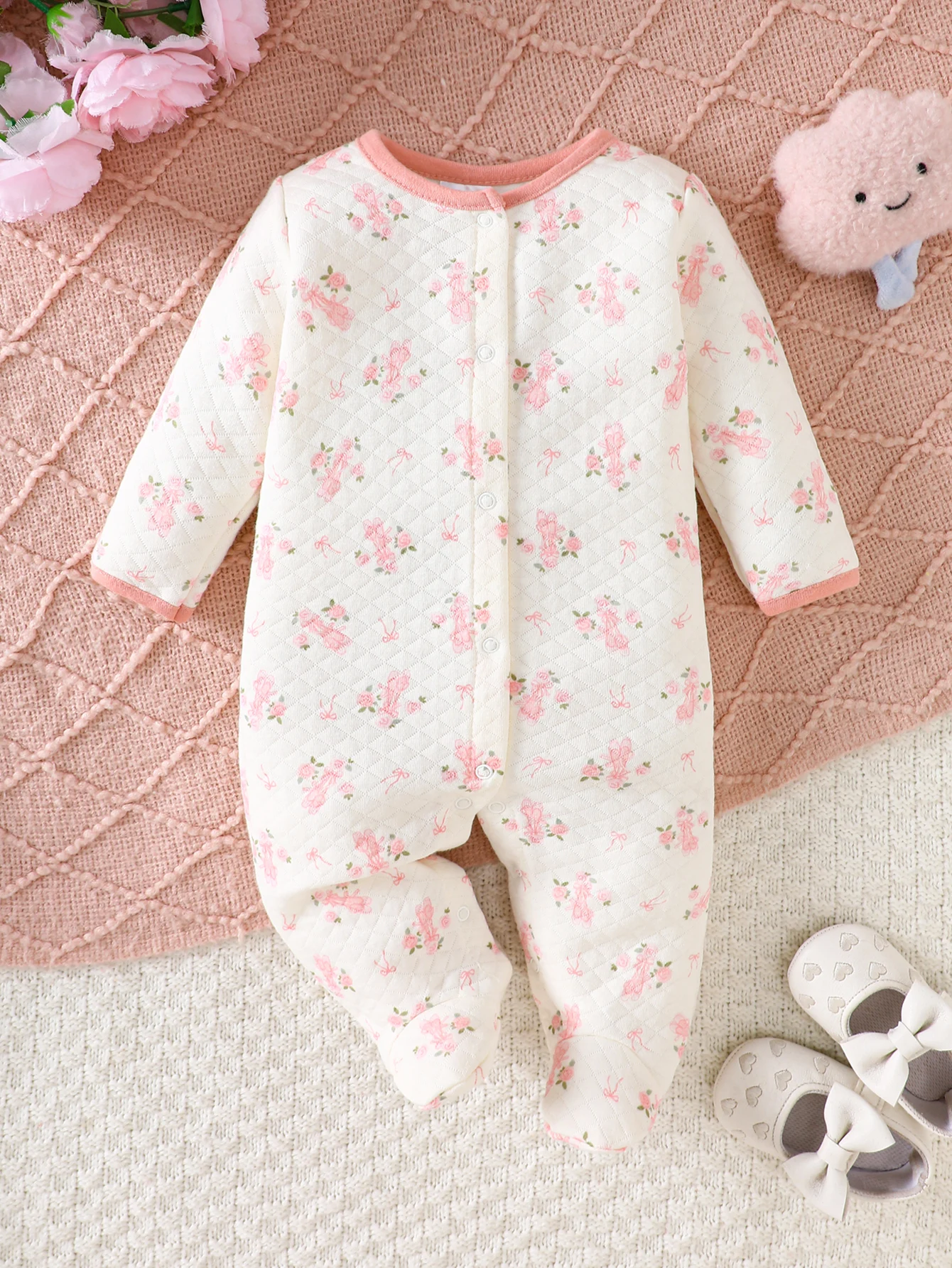 Baby Girl 3Pcs Clothing Set Qu - огляд і ціна Baby Clothing Quilt