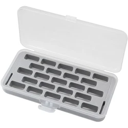 23 Grid Empty Bobbins Storage Box Sponge Clear Jumbo Bobbin Storage Organizer For Bernina New 7 and 8 Series Sewing Accessories