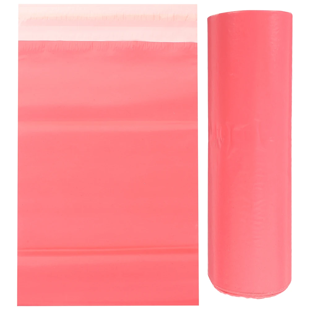 100 قطعة أكياس التعبئة والتغليف السريعة المقاومة للماء سميكة مقاومة للتمزق أكياس الشحن ذاتية الختم لتوصيل بريد الأعمال الصغيرة #5