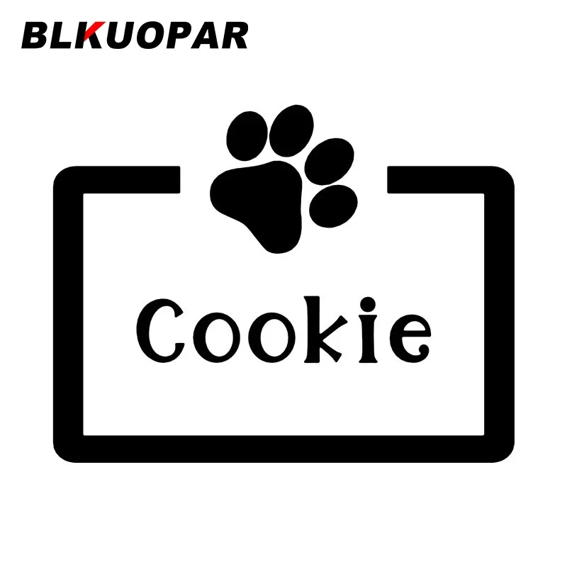 

BLKUOPAR Pet Food Car Sticker Waterproof Personality Sunscreen Decoration Fashionable Creative Funny Original Car Accessories