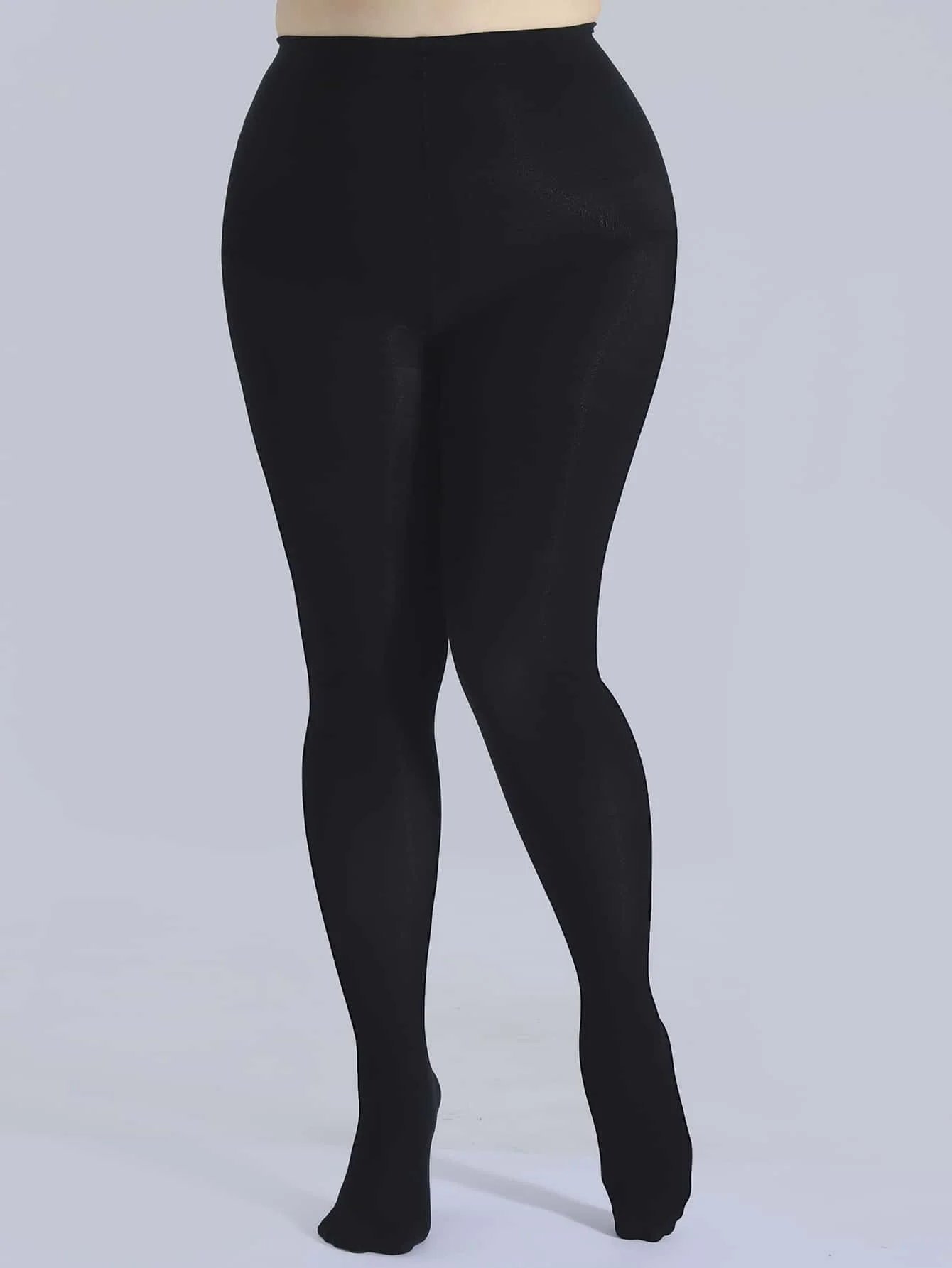 Plus Size High Waisted Stretch Pantyhose & Hosiery for Women - Comfortable and Stylish, Embrace Your Beauty