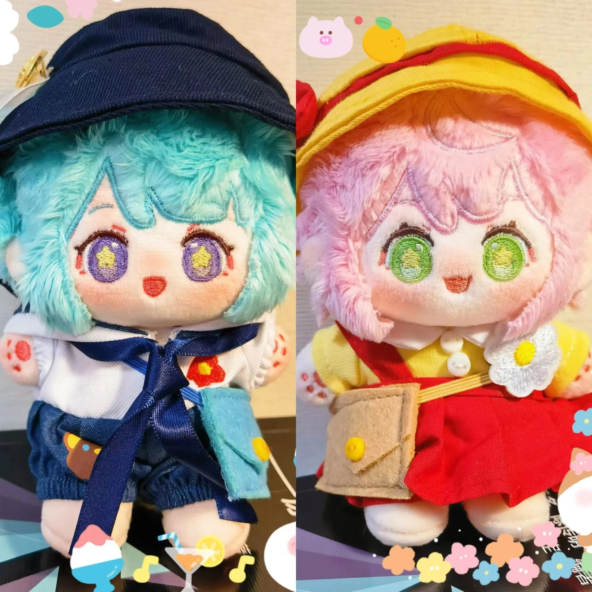 Ensemble Stars あんさんぶるスターズ!  Cosplay Cartoon Dolls 10cm Shino Hajim Himemiya Tori Doll Soft Throw Pillow Gifts Doll Gift