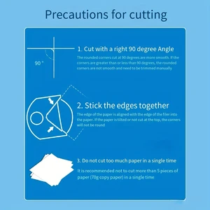 1/4pc R4 rounded card round corner cutter portable paper hole trimmer angle drill drilling photo scrapbook office diy crafts tool 8 MAIN PAPER PERRATOR SALES - №8