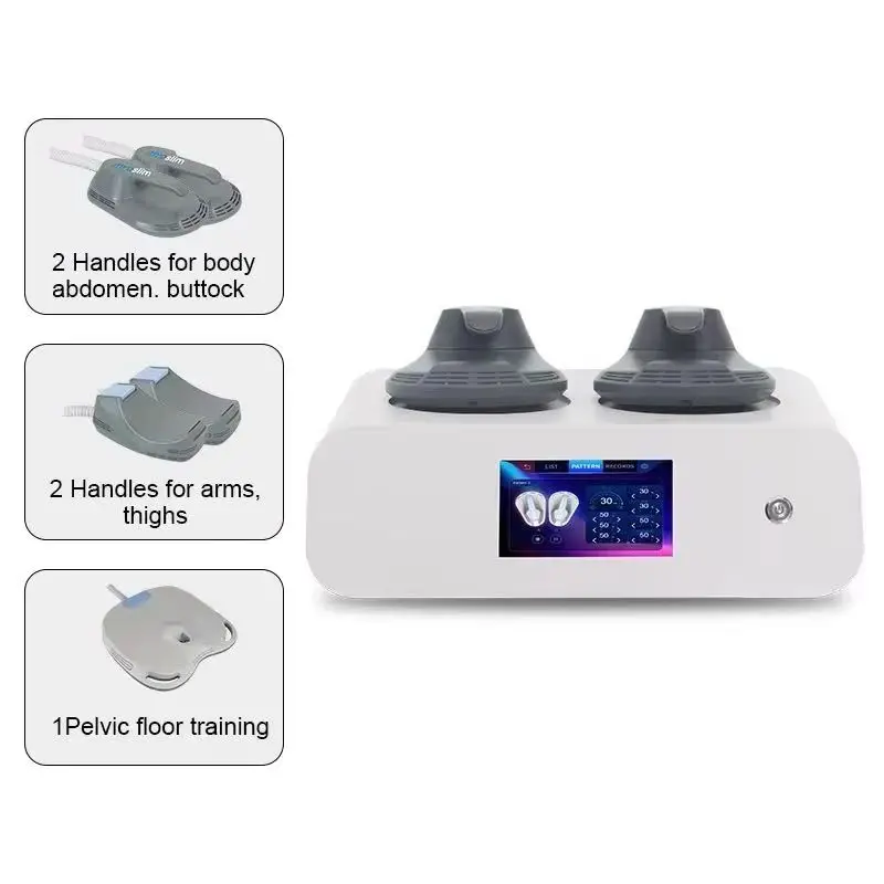 

Myoslim PRO EMS Body Sculpt Machine 15 Tesl 6500W Hi-emt Lose Weight RF Body Slim Muscle Stimulation Professional EMS Machine