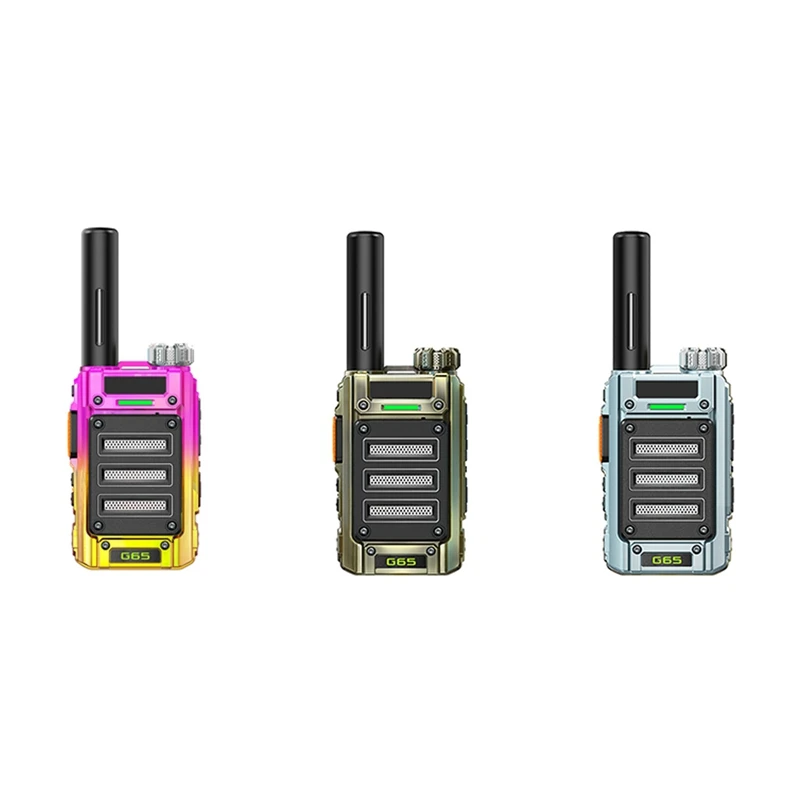 

G65 Walkie Talkie UHF FM Radios Long Range Portable Ham Amateur Two-Way Radio Profesional Communicator For Children