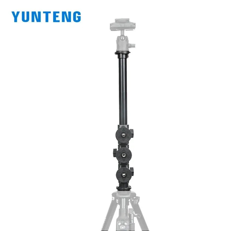 Yunteng 369 Camera Overhead Tripod Extension Pole Cell Phone Camera Vertical Photo Shooting Stands Tripods