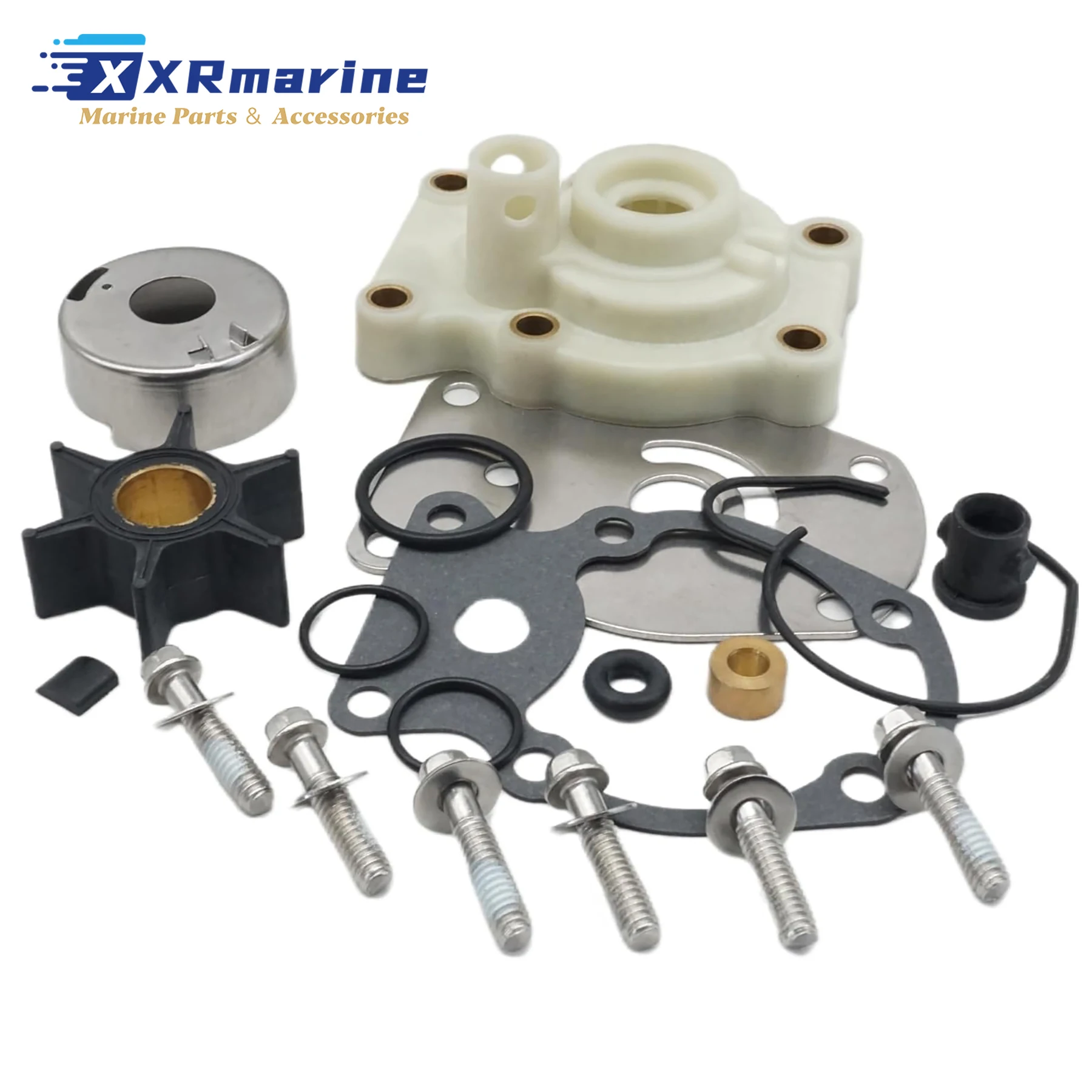 

0393630 Water Pump Impeller Kit Compatible with Johnosn Evinrude OMC Outboard Motors Replaces 0390344 0391636 0393509 0777803