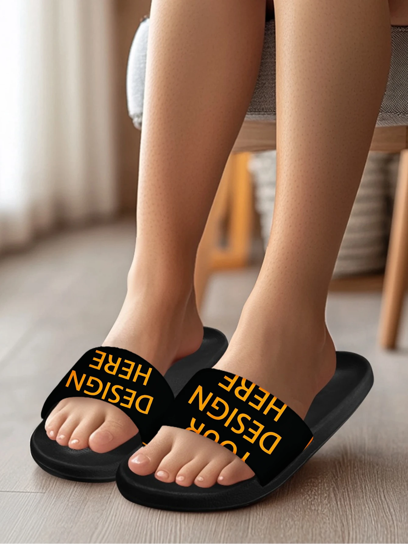 Custom Photo Slides • Personalized Picture Flip Flops • Custom Slides Gift for Him or Her