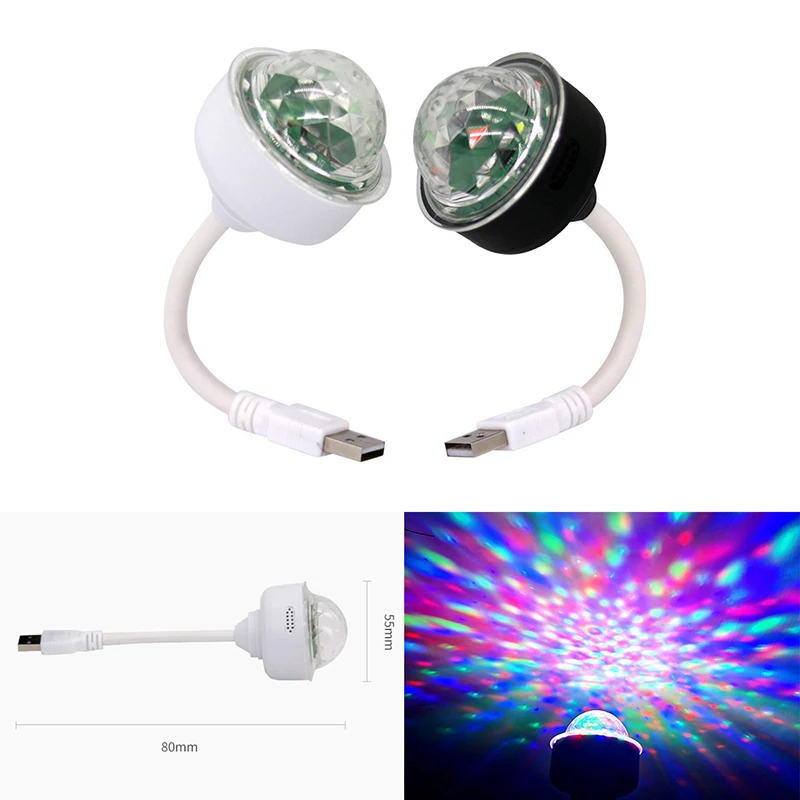 

Car Roof Star Interior USB Auto Decoration Night Galaxy Lamp Mini LED Starry Laser Atmosphere Ambient Projector Lights