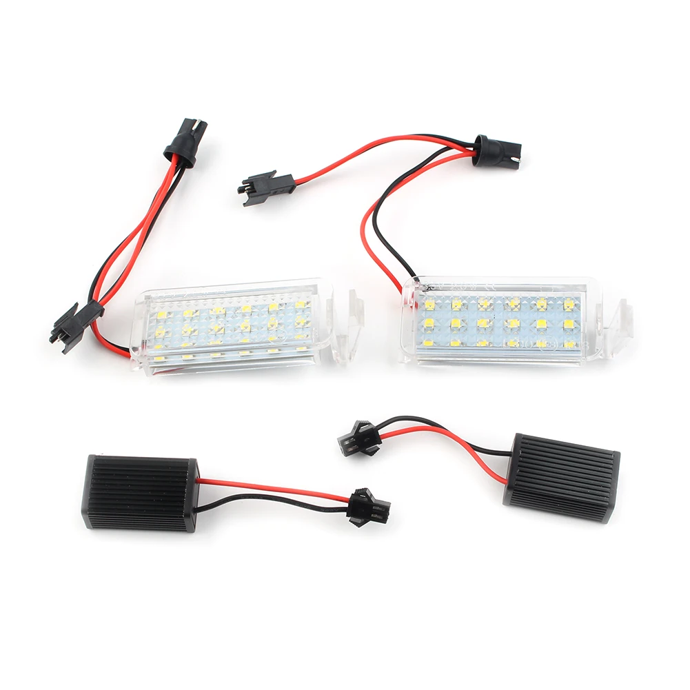 1Pair Car License Number Plate Lights 18-LED Lamp Bulb for Ford Falcon FG BA BF XR 6 8 2003 2004 2005 2006 2007 2008