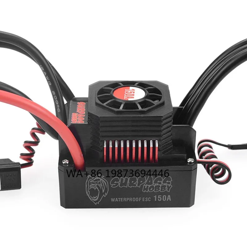 KK Series 150A Bless ESC impermeable para vehículos RC 1/8 2-6S