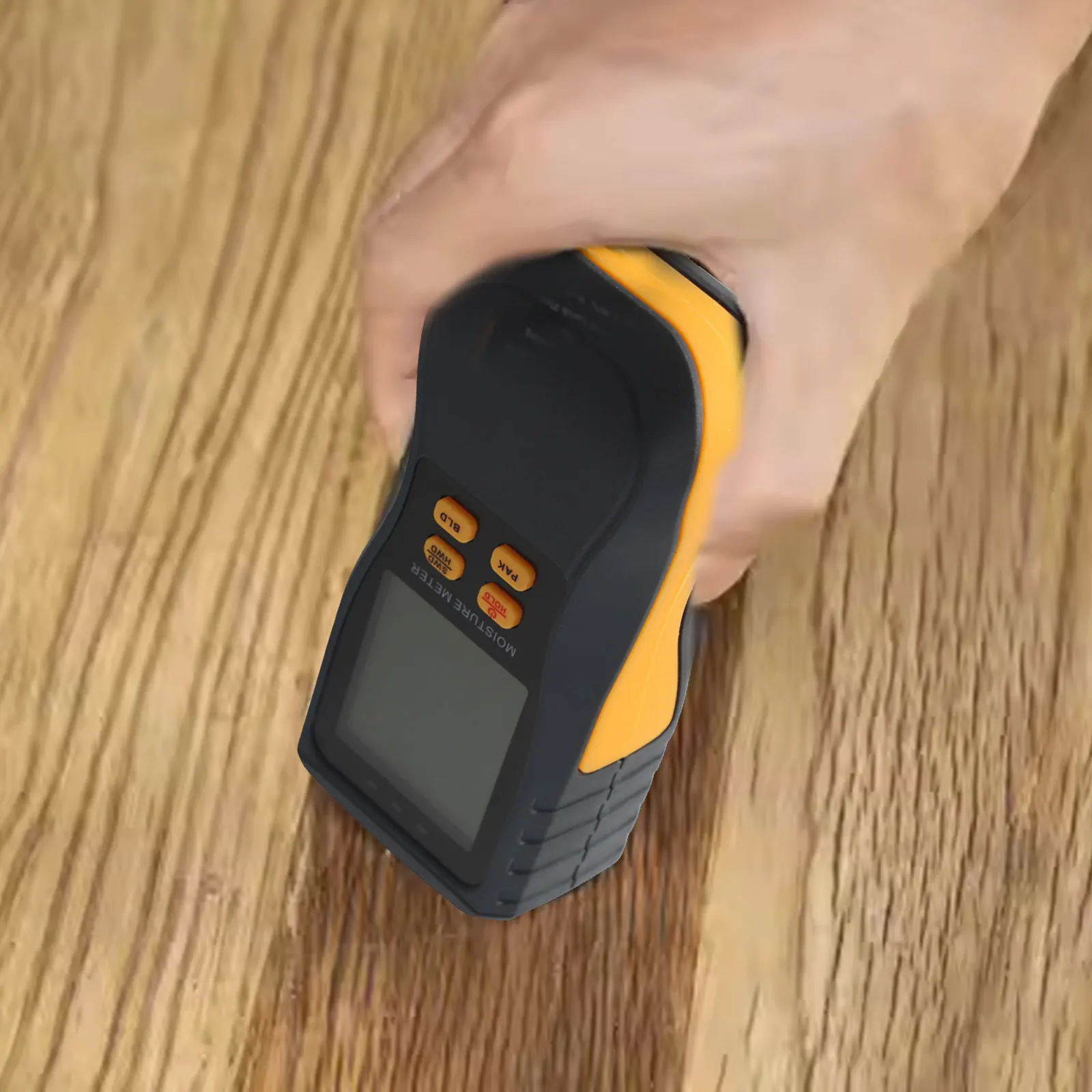 

Неразрушающее тестирование Цифровое испытание на влагу 5,78*2,48*1,1 дюйма Точные считывания влаги 2 аккумулятора AAA