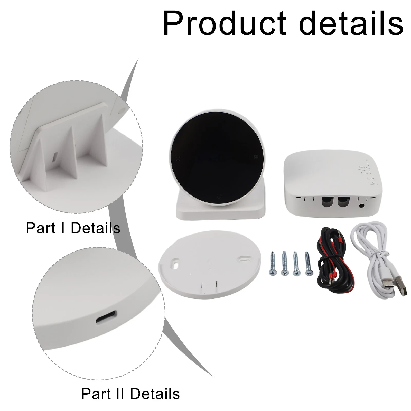 لوحدة التحكم في درجة الحرارة المثبتة على الحائط RF433 مصممة خصيصًا لفعال لإدارة غلاية تسخين المياه