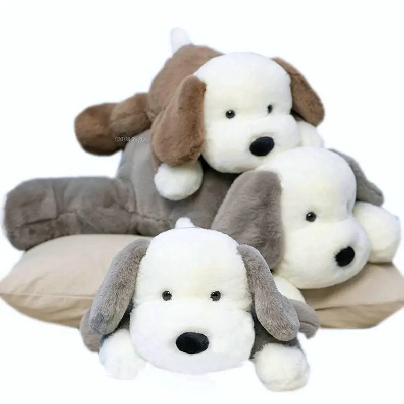 Soft Cute Dog Plushie Stuffed Cartoon Animals Big Ear Puppy Plush Toy Baby Appease Sleep Doll toys for Boy Girl Birthday Gift