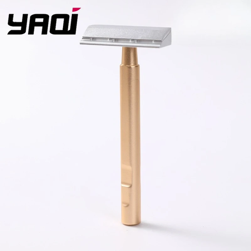 yaqi-セーフティレーザー-タチ（アルミ版）軽量シングルエッジ髭剃り