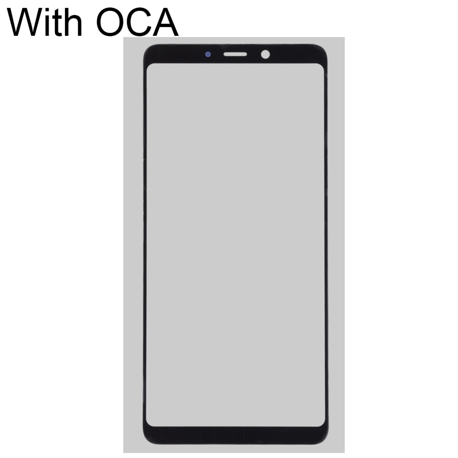 For Samsung Galaxy A9 2018 / A920 / A9S Front Screen Outer Glass Lens with OCA Optically Clear Adhesive