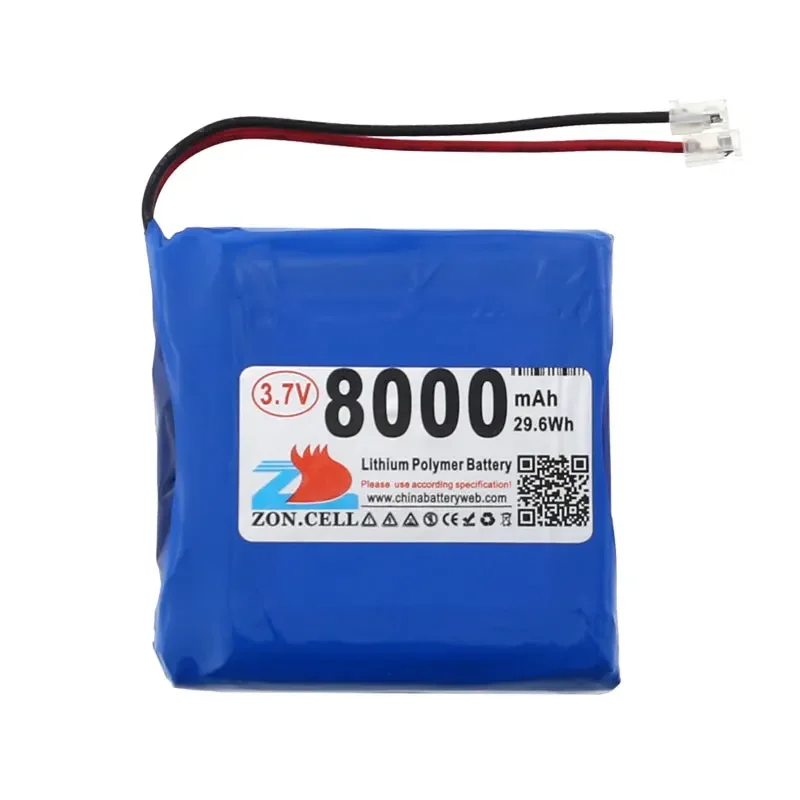 Batteria al litio polimerica CIS 8000mAh 3,7 V nucleo al litio per dispositivo portatile di alimentazione mobile esterno 185555