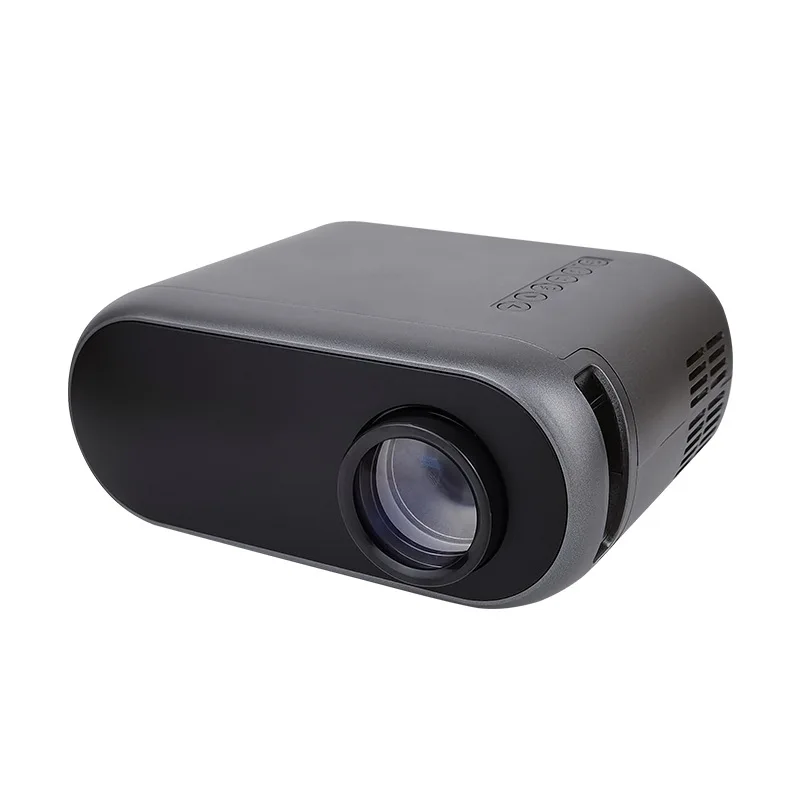 Black portable projector, office home mini projector new